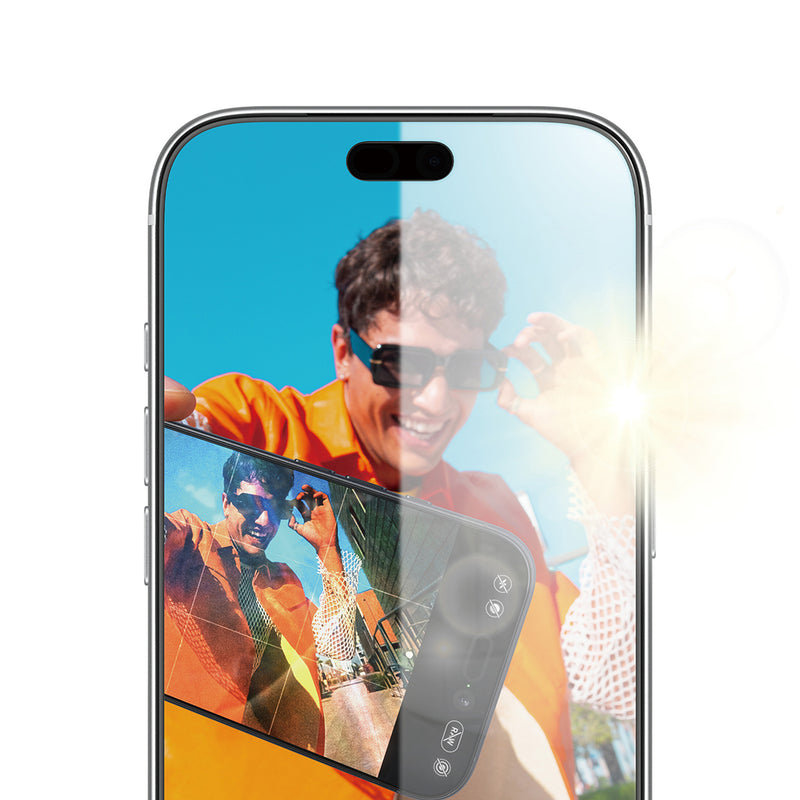 PanzerGlass® Anti-reflective Armor Screen Protector iPhone 18 Pro w. FASTFIT IN-A-BOX